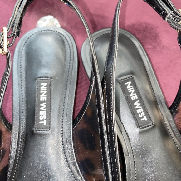 Cheetah Print Nine West Flats - Picture 4 of 8